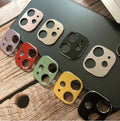 Metal lens protection ring for iPhone 11 and 11 Pro back cover in various colour options