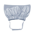 Adjustable waterproof shower cap for dogs and cats in silver, pink, or gold colours