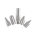 Three alloy steel hook crowbars for car dent repair and body panel restoration