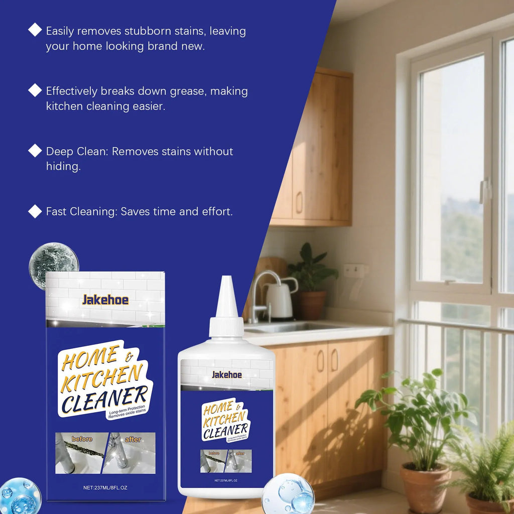 237ml squeezable tube of decontamination gel for bathroom and kitchen cleaning