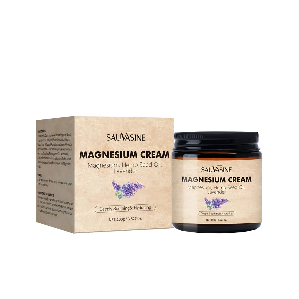 100g night face and body hydrating moisturising cream jar