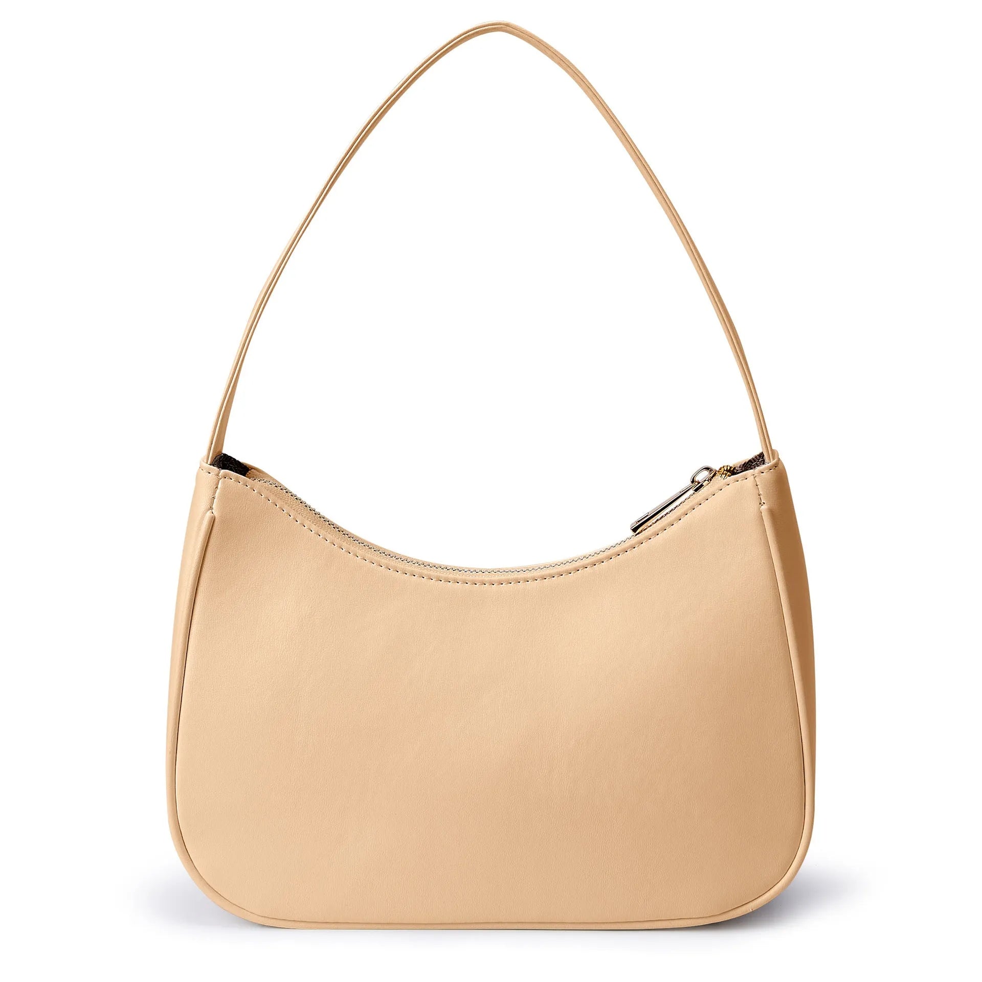 Retro waterproof PU shoulder bag in an adjustable strap design shown in multiple colour options.