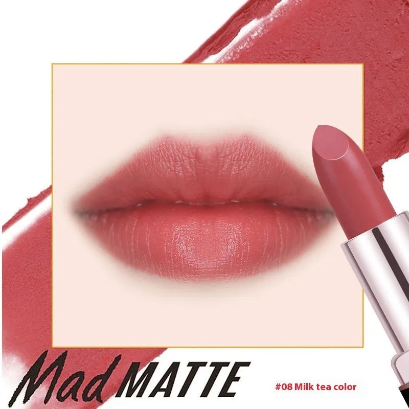 Fey Beauty moisturising lipstick in shade options including Cameo Brown and Milk Tea Yellow, 3.8g