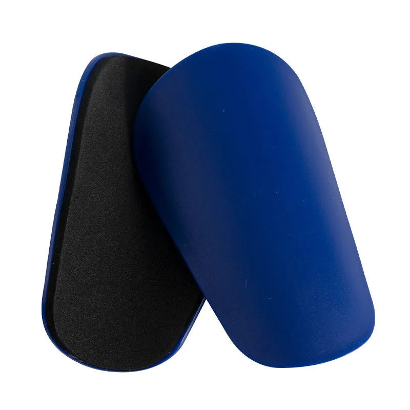 PU mini shin guards in black, white, red and dream blue colours with two-pair pack