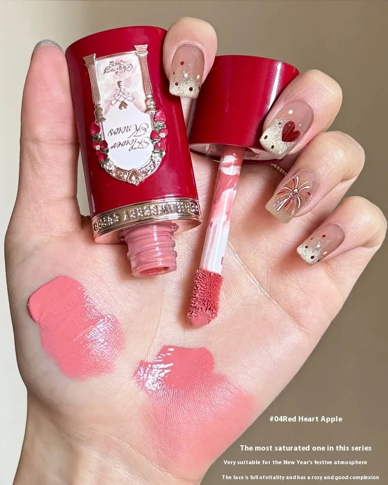 Strawberry Cupid Liquid Blush in six colour options for natural cheek colour application