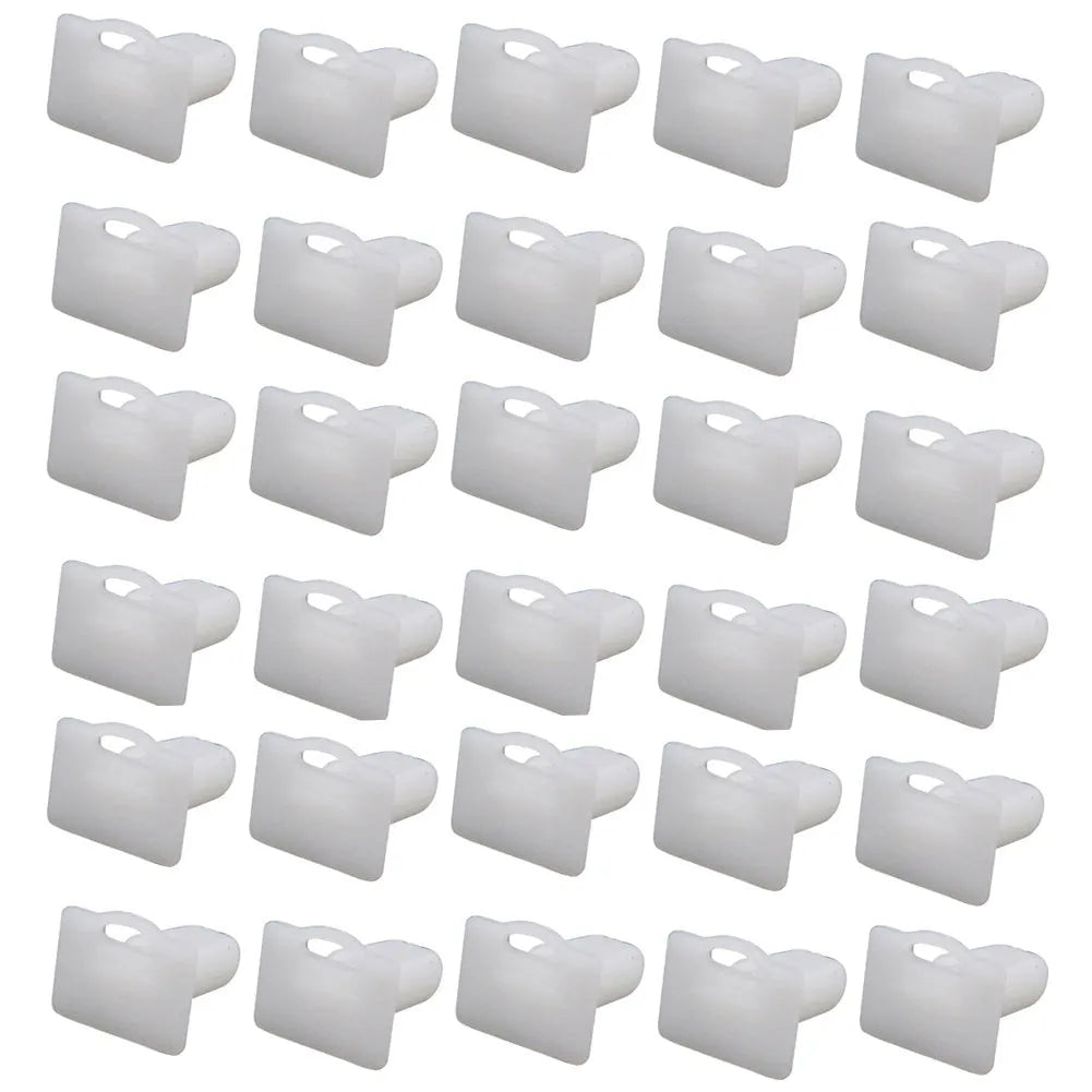 Pack of 60 PA66 plastic automobile glue nails and buckles for car interior trim, colour D318