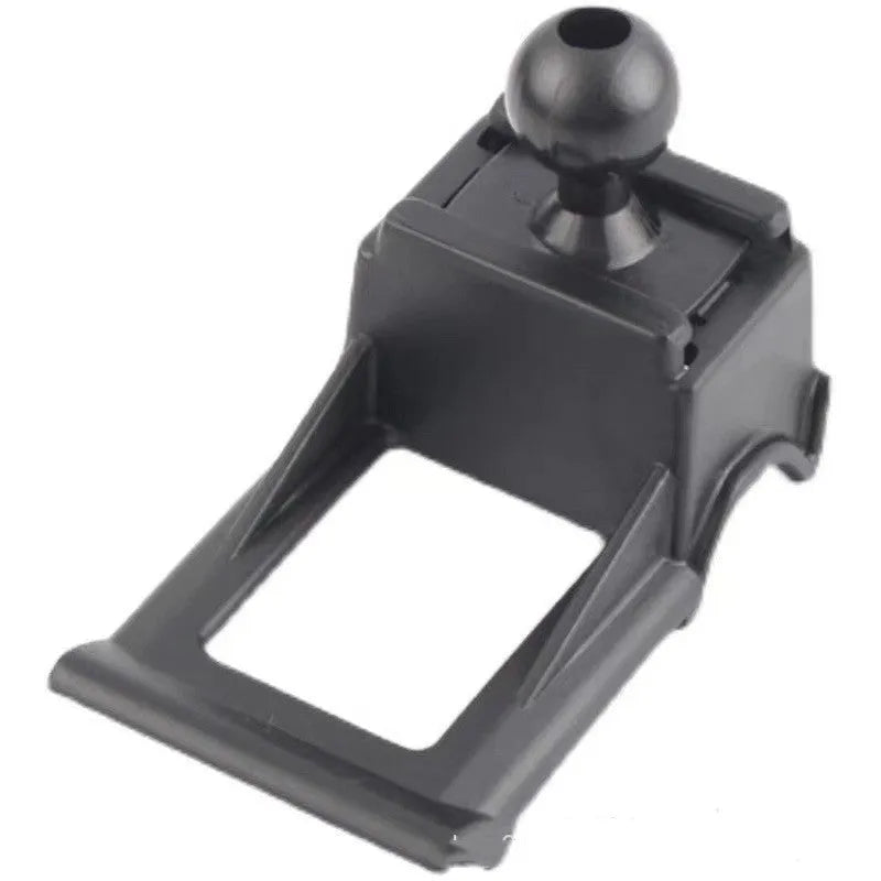 GOODWAY dashboard car mobile phone holder with clip-on vent mount and 360-degree rotating head.