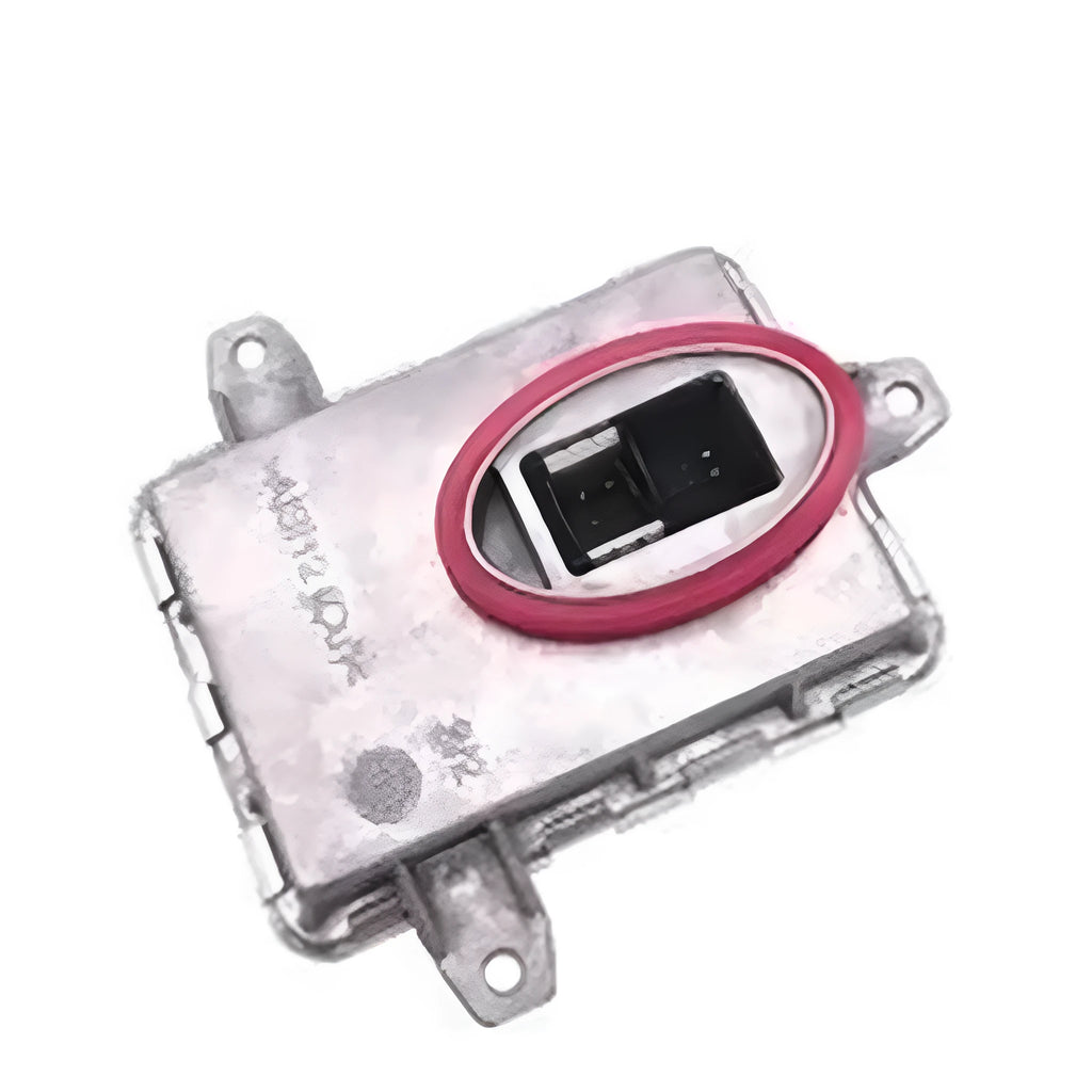 Metal headlight ballast component measuring 14x11x4.5cm for automotive lighting systems