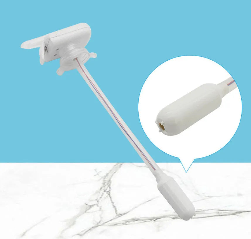 Electric pumping water device with silicone straws and blue press handle for beverage transfer