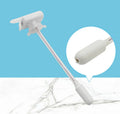 Electric pumping water device with silicone straws and blue press handle for beverage transfer