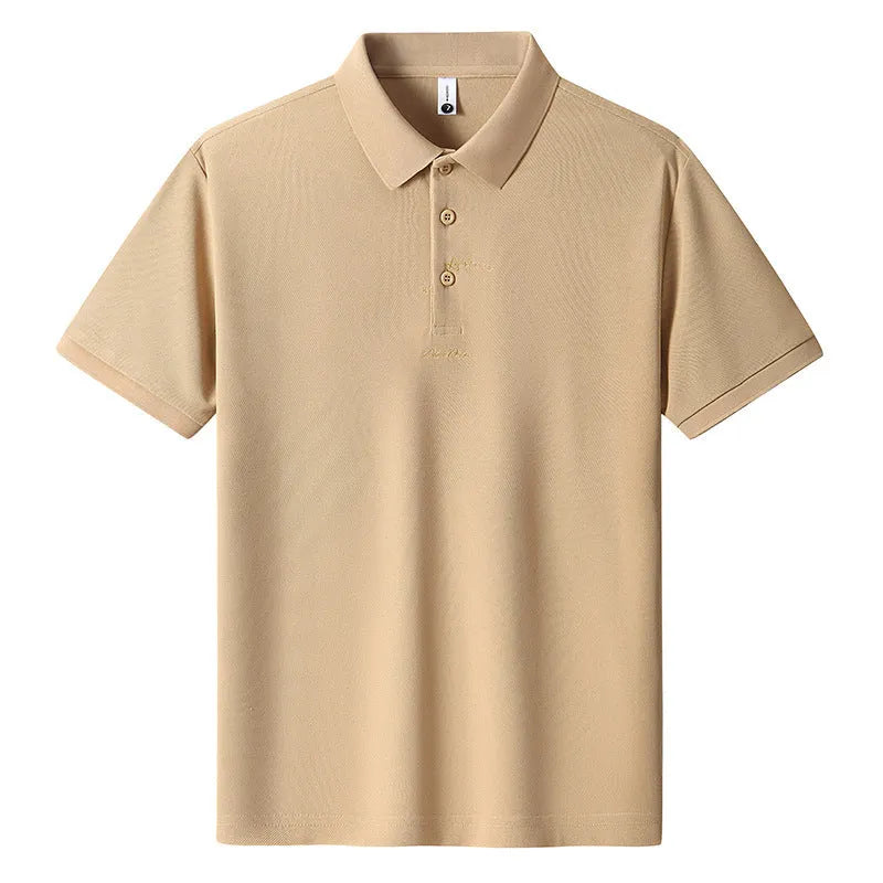 Men's casual loose fit cotton T-shirt with letter print design in multiple colour options