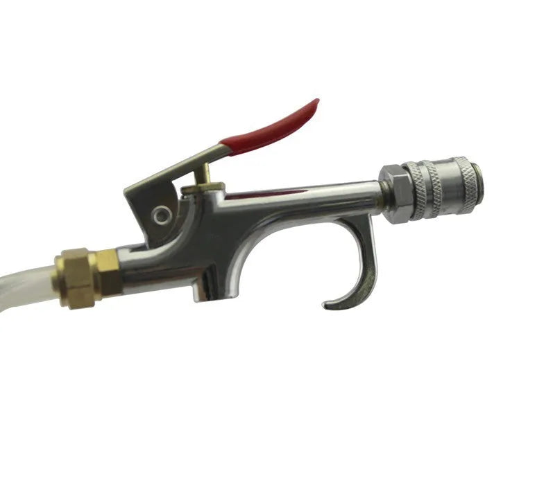 Pneumatic automatic transmission oil changer with 220W motor in workshop setting