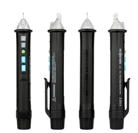 Intelligent checkpoint test pencil with black body and sensor tip for line detection