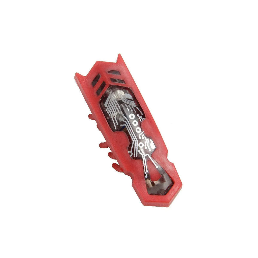 Electric jumping insect cat teaser toy showing miniature plastic construction with nano insect movement mechanism