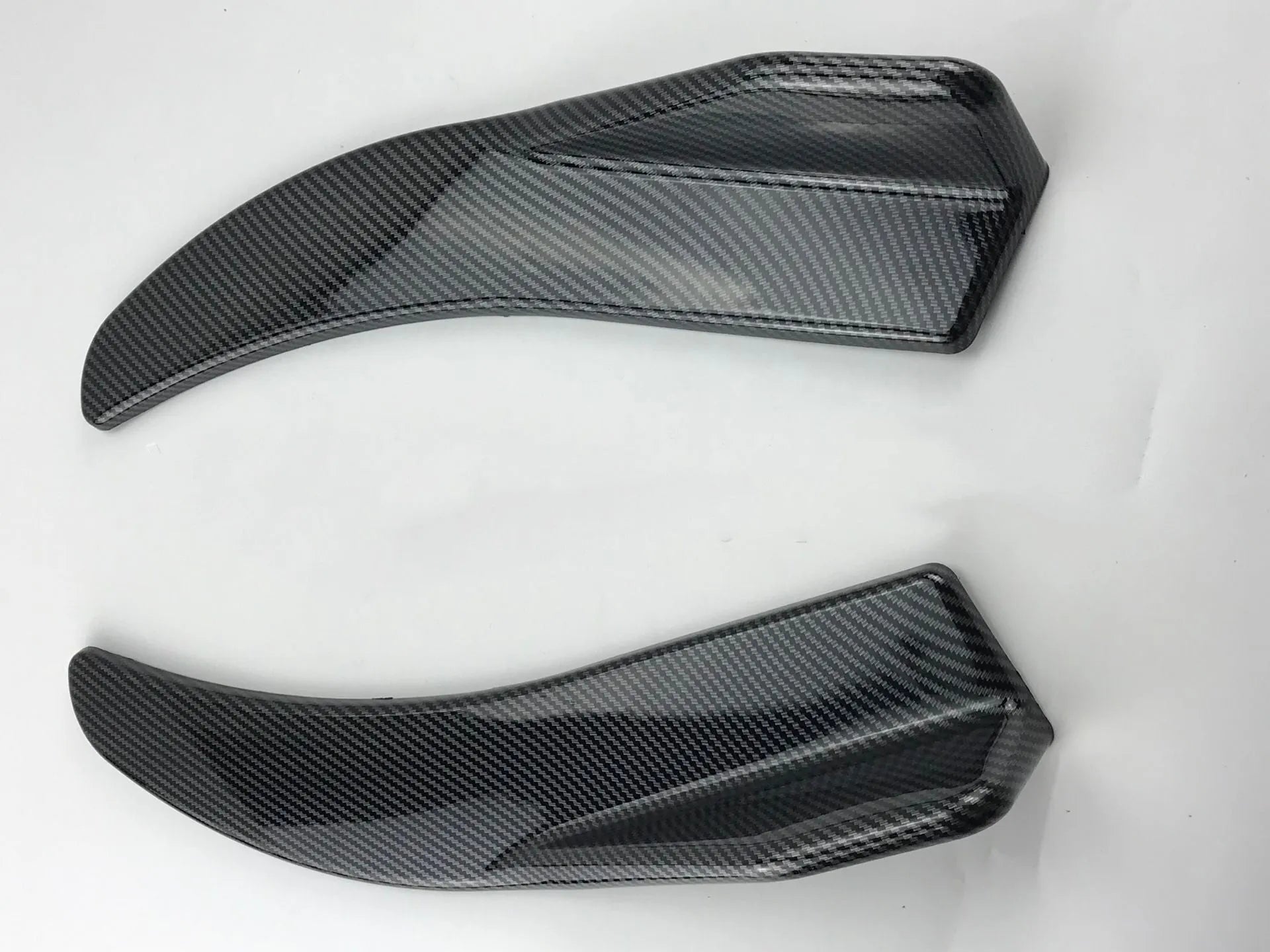 Front and rear carbon fibre car deflector spoiler for General Motors vehicles