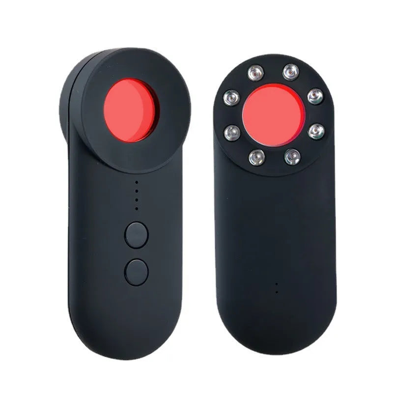 Black GPS detector unit with dimensions 93.8mm by 38mm by 14.5mm for signal detection and anti-theft surveillance