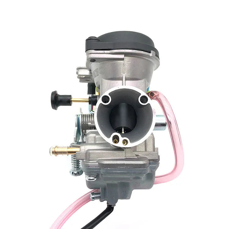 Replacement carburetor for Wang Diaobao HJ125K-2 and Suzuki EN125 GS125 motorcycles with choke cable.