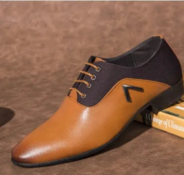 Men's Oxford shoes in black, brown, and yellow colour options with low upper height and rubber sole