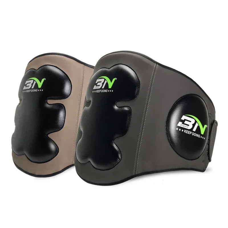 Sanda boxing breast protection target waist protective gear in dark grey or khaki colour