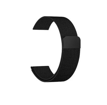 Stainless steel smartwatch strap for 38mm and 42mm watches in silver colour