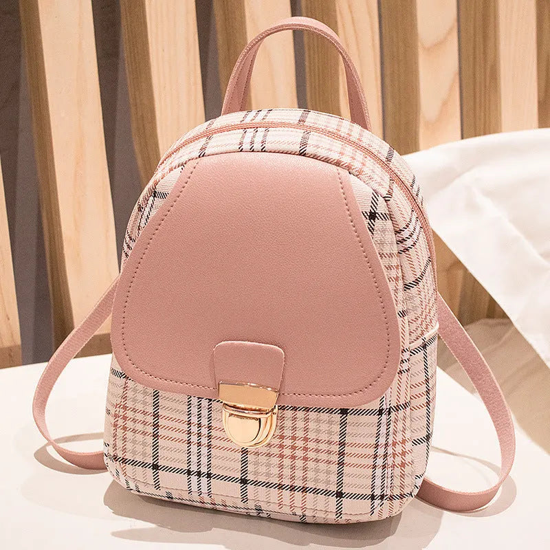 One shoulder diagonal phone bag in smooth PU material shown in available colours
