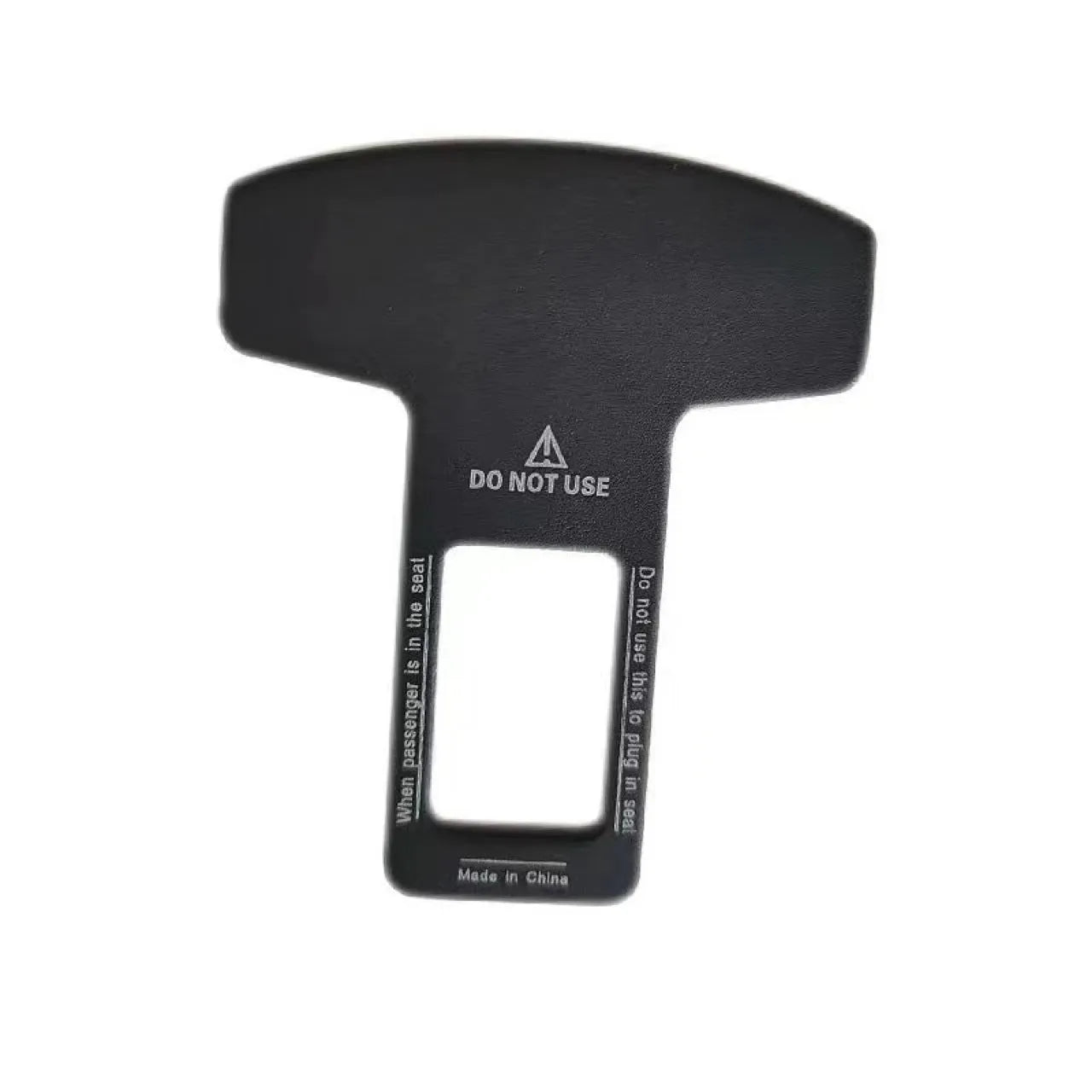 Aluminium alloy lock tongue buckle bottle opener with frosted carbon fibre finish