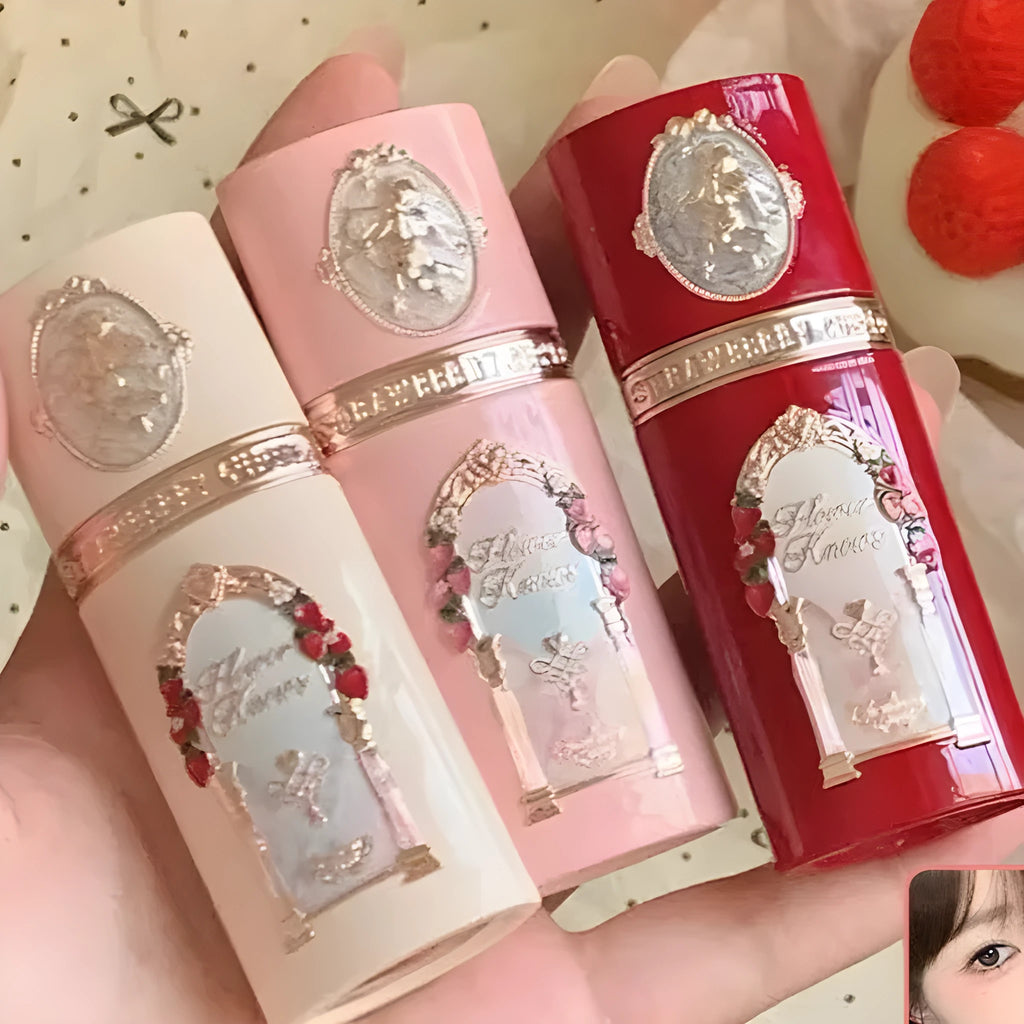 Strawberry Cupid Liquid Blush in six colour options for natural cheek colour application