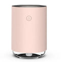 Night light humidifier spray diffuser in green colour with ABS PP build and compact design for home decor