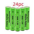 Five industrial-grade alkaline rechargeable AA batteries with 3000mAh capacity