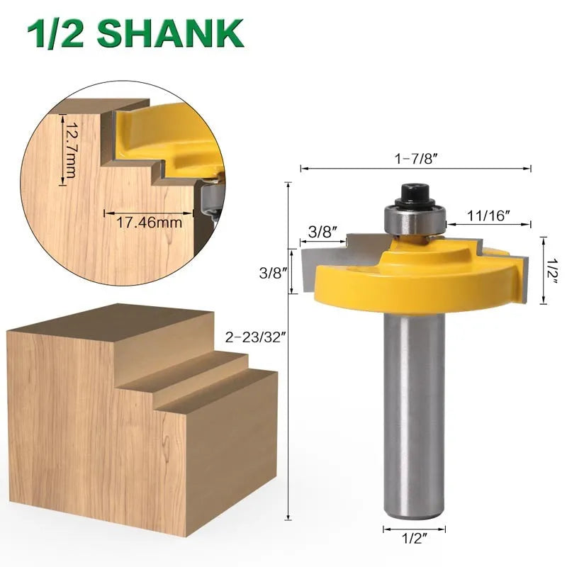 Door and window step knife woodworking cutter with carbide blade and multiple handle options