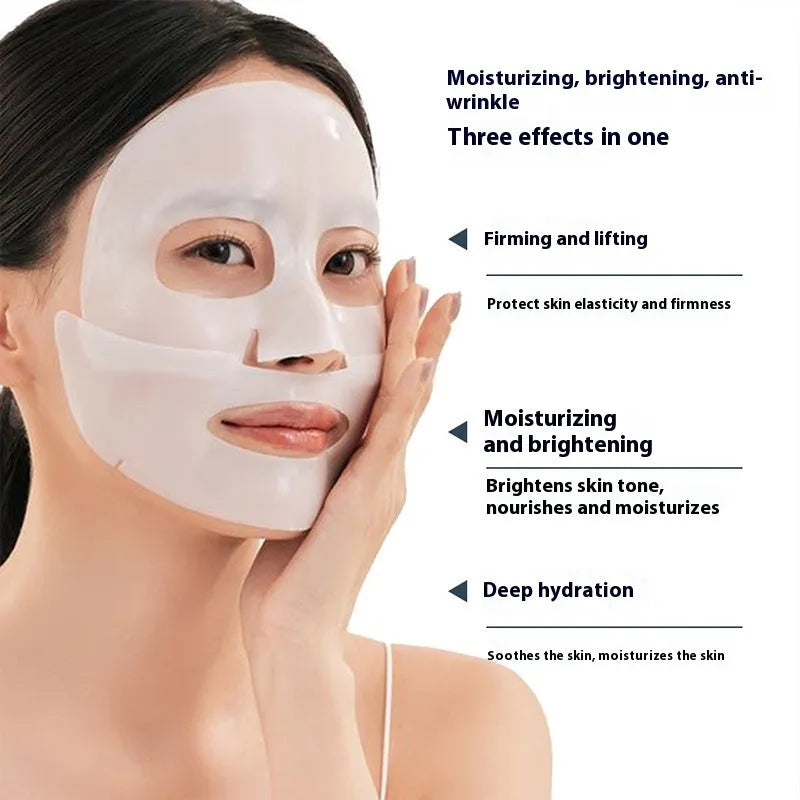 Single collagen facial mask with 28ml serum for anti-wrinkle moisturising universal skin