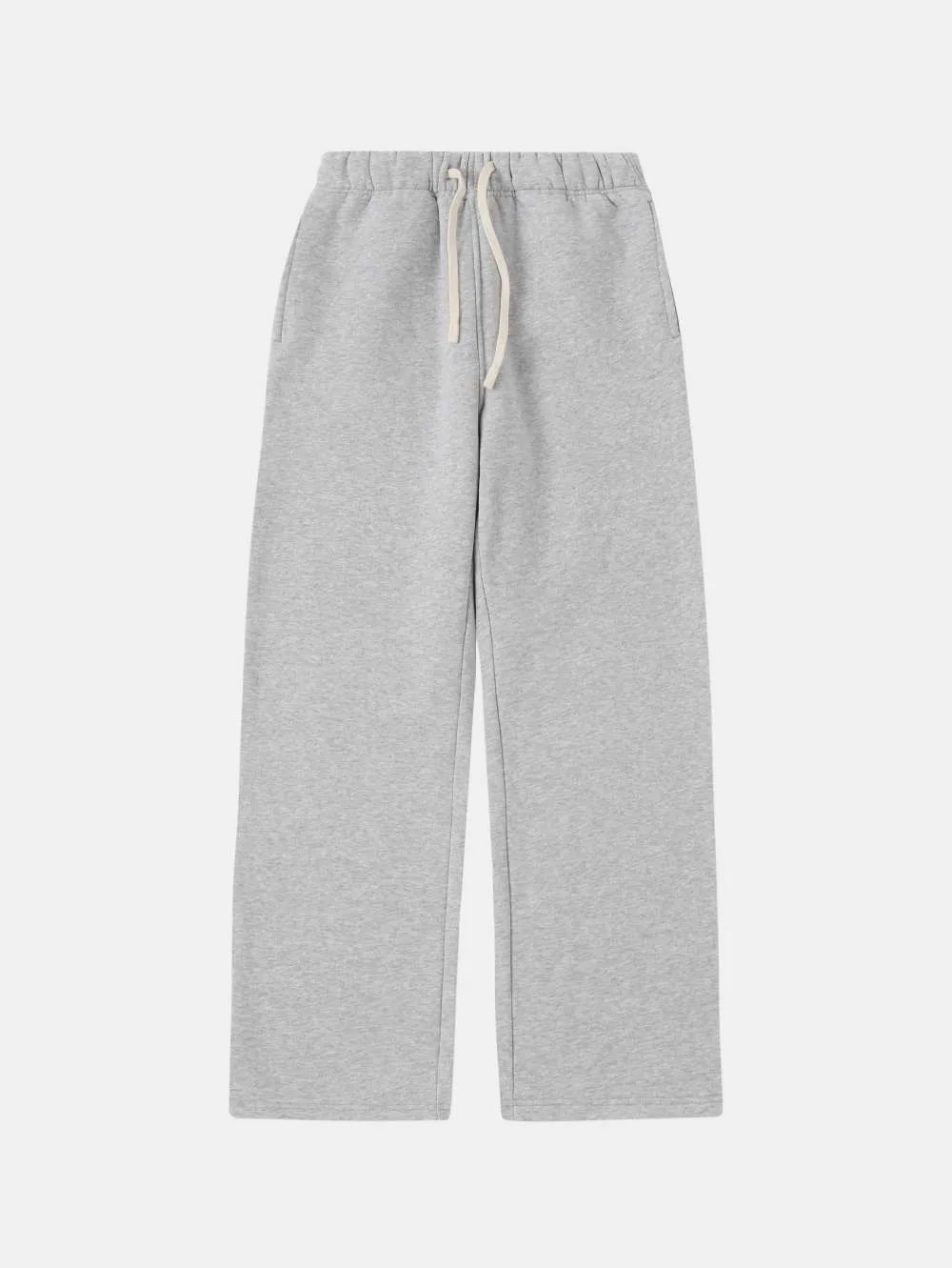 Men's fleece-lined sweatpants with elastic waistband in six colour options