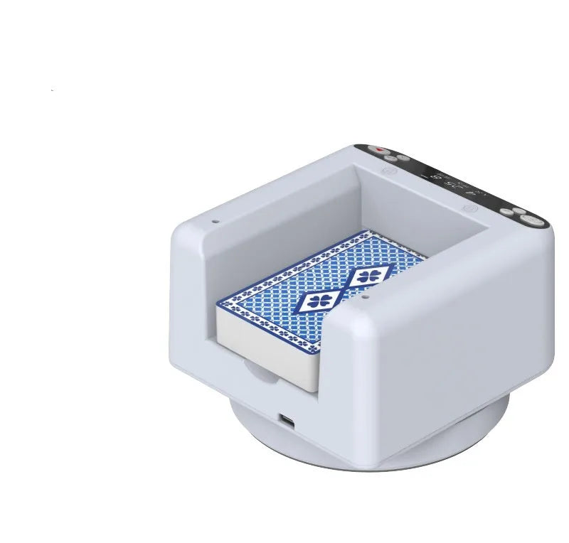 Third generation plastic automatic card dealing device for poker machines