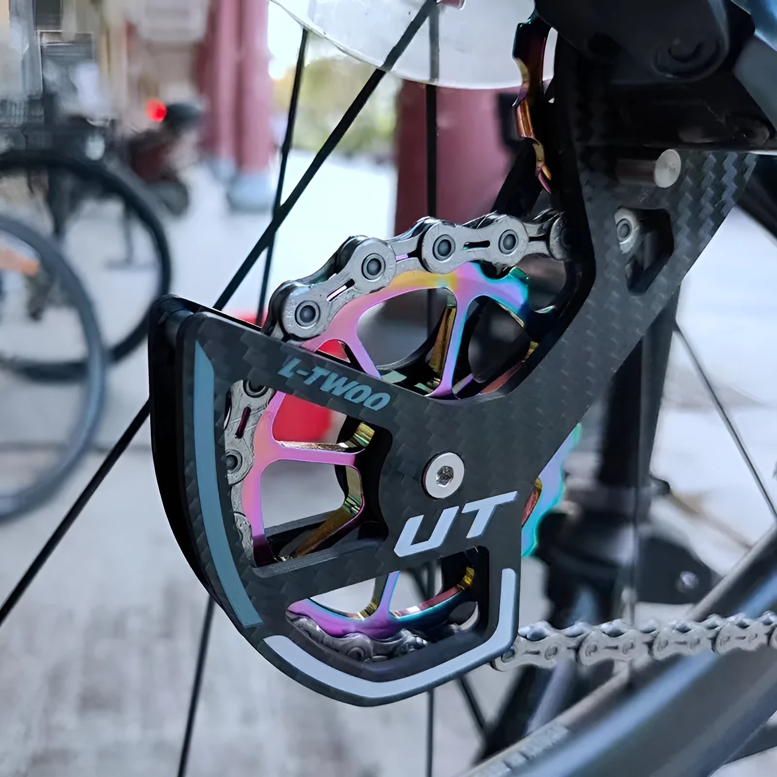 Blueprint rear derailleur large pulley set for Shimano R7000 with 13T and 18T jockey wheels