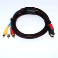 HDMI to AV15 M conversion cable measuring 1.5 metres with alloy connectors