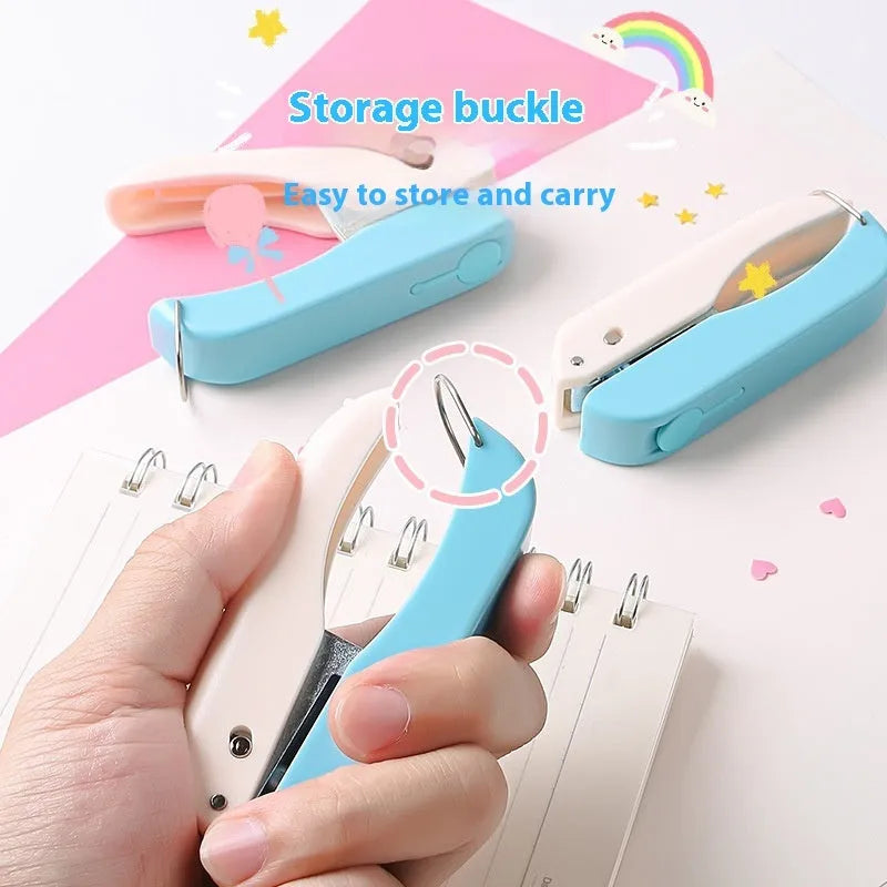 Manual decorative paper punching machine with love, star, and round hole attachments