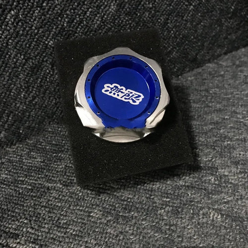 Aluminium alloy oil filter cap in six colour choices for Honda vehicles.
