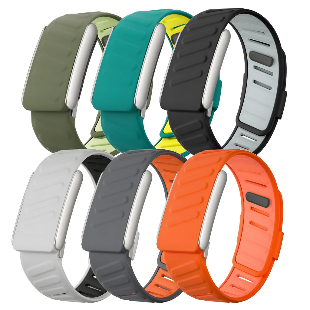 One To One For Whoop 50 One Peak MG wristband strap in multiple colours for fitness tracking