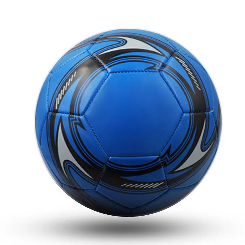 PVC machine seam training football in multiple sizes and colours including Thick Tornado Blue.