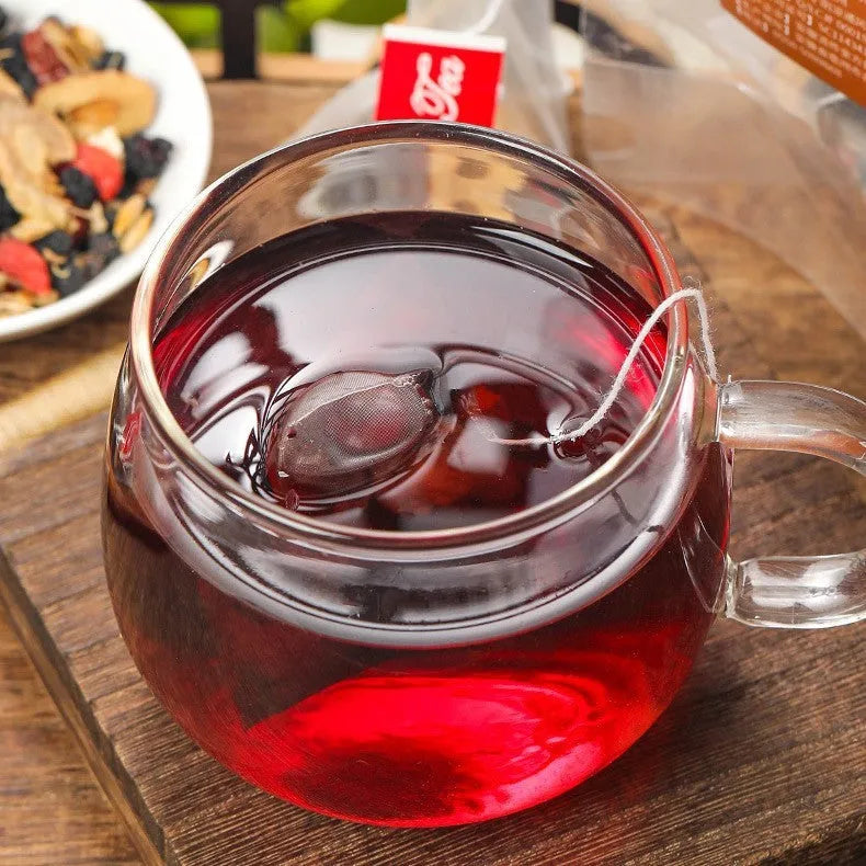 Ginseng Black Wolfberry Tea 40 individual sachets herbal supplement