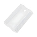 Small plastic pet flea comb with double-sided dense teeth for dog and cat facial grooming