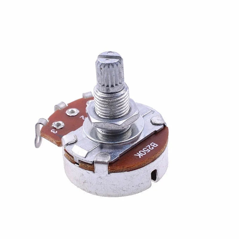 Metal electric guitar potentiometer control knob for tone and volume replacement