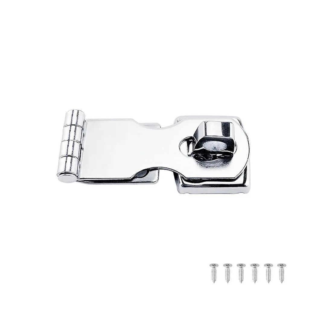 304 stainless steel lock latch hasp bolt with mirror finish silver colour