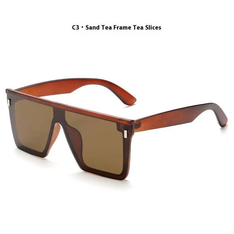 Polarised sunglasses with grey lenses and a sand black TR90 frame suitable for outdoor sports.