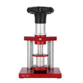 Watch spiral cap presser tool with set of 20 plastic moulds for back cover installation