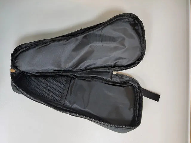 Black cloth mobile phone stabilizer accessories storage bag for organised equipment protection