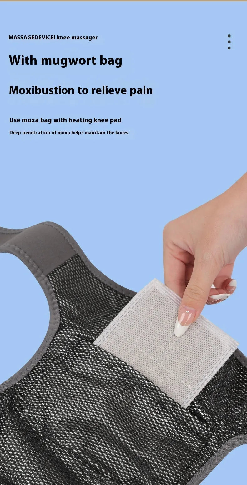 Rechargeable hand massage physiotherapy device for wrist ankle knee neck protection