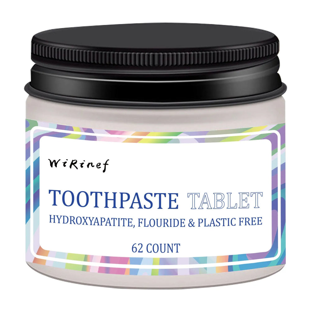 62 solid toothpaste tablets in TP19 flavour for portable oral care