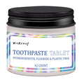 62 solid toothpaste tablets in TP19 flavour for portable oral care