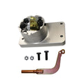 Silver aluminium short gear shift lever for Horton car manual transmission